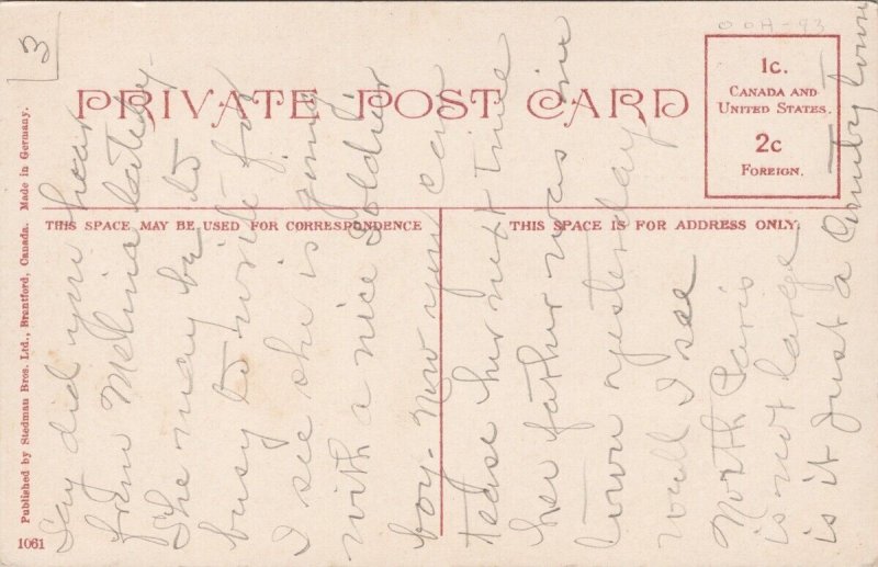 Bathing Hot Sulphur Springs Banff Alberta AB Alta Stedman Bros Postcard H57
