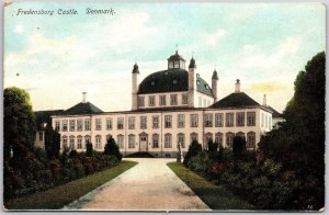 1908 Fredensborg DK-Denmark, Palace Surrounded By Lush Forest & Garden, Postcard