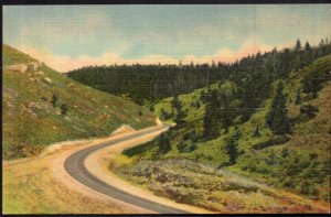 Wyoming CHEYENNE LARAMIE Telephone Canon Hwy US 30 on Sherman Hill - LINEN