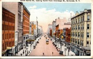 New York Syracuse South Saaline Street 1919