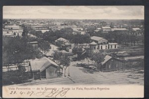 Argentina Postcard - Vista Panoramica - De La Ensenada, Puerto La Plata  T10088