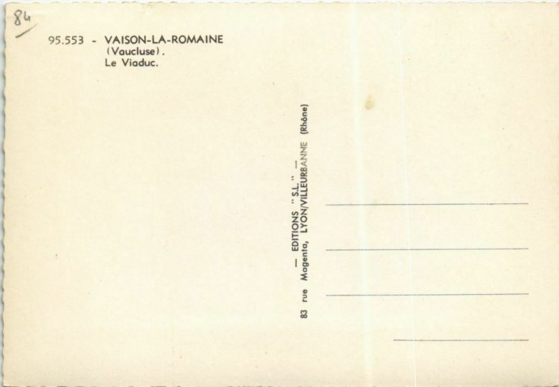 CPM VAISON-la-ROMAINE Le Viaduc (1087296)