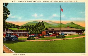 North Carolina Lake Junalaska Sunnyside Lodge and Sunday School