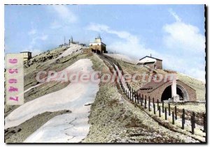 Postcard Modern summit of Mont Ventoux hotel restaurant Vendran Goniomtrie Ra...