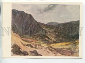 456643 USSR 1959 year Karl Bryullov Greece Delphic Valley and Parnassus postcard