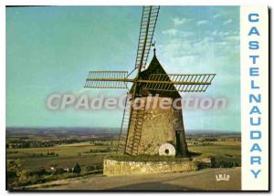 Postcard Old Castelnaudary Aude An old mill