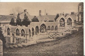 Somerset Postcard -The Via Crucis, St John The Baptist Church, Frome  Ref 13184A