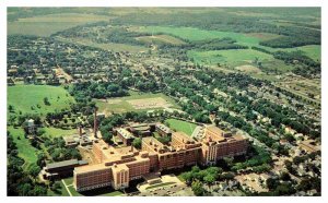 Postcard AERIAL VIEW SCENE Rochester Minnesota MN AQ0323