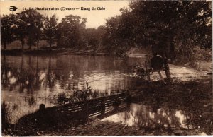 CPA La Souterraine - Creuse - Etang du Ches (1033669)