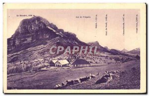 Old Postcard Alpine route from Chambery has chartreuse neck granier charles h...