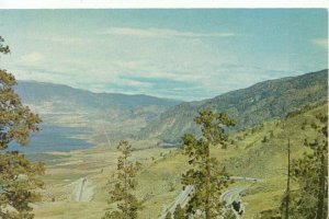 Canada Postcard - Aerial View of Osoyoos - B.C. Fruit Growing Area - Ref TZ4403