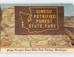 Postcard Ginkgo Petrified Forest State Park, Vantage, Washington