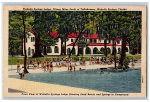 1956 Wakulla Springs Lodge Tallahassee Wakulla Springs Florida Vintage Postcard