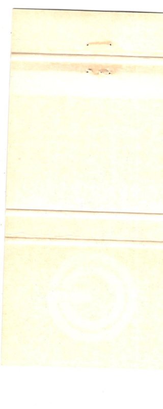 Chateau Granville, Hotel, Vancouver British Columbia, Matchbook Cover