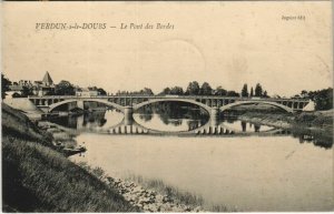 CPA VERDUN-s-le-DOUBS - Le Pont des Bordes (121884)