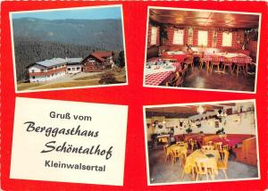 BG10649 berggasthaus schontalhof hirschegg restaurant pension hotel cafe germany