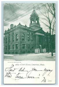 Circa 1900-05 Court House, Lawrence, Mass. Vintage Postcard P18