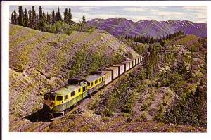 White Pass & Yukon Train, Lake Kelly, Yukon, Photo Wickson,