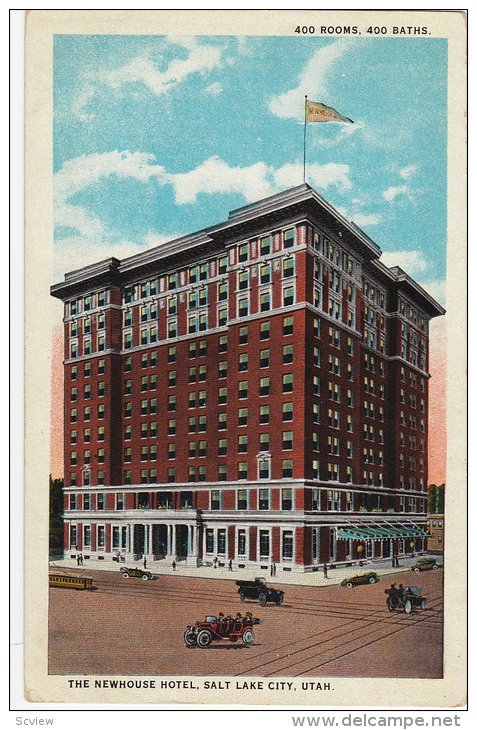 The Newhouse Hotel, SALT LAKE CITY, Utah, 1900-1910s