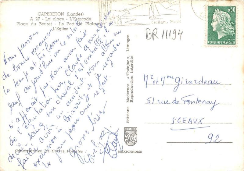 BR11194 Capbreton La plage  france