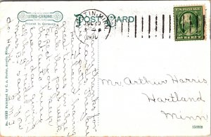 Pavilion Lafayette Park Austin Minnesota Postcard