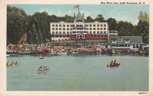 Postcard Ben Mere Inn Lake Sunapee NH