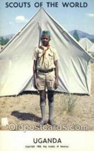 Uganda Boy Scouts of America, Scouting Copyright 1968 Unused 