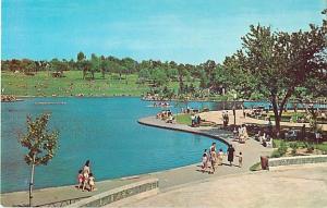 Beaver Lake atop Mount Royal Quebec QC Canada