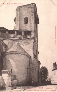 Vintage Postcard Oloron Les Basses Payrenes Ancienne Iglese Ste-Croix France