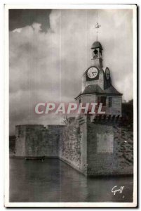 Old Postcard In Britain 205 Concarneau (Finistere) I Clock Tower