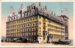 1915 Postcard The New Ebbitt Hotel in Washington D.C.