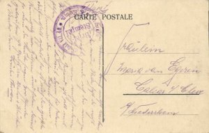 belgium, GROENENDAEL GROENENDAAL, Les Villas (1910s) WWI Feldpost Postcard