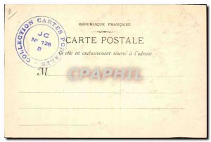 Old Postcard Roquefavour The Terrace At Arquier