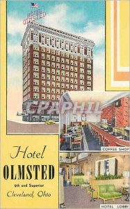 Postcard Old Ohio Olmsted Cleveland Hotel