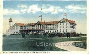 Hotel Champlain, Bluff Point - Plattsburg, New York