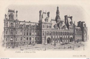 Paris, France,1910-1920s, L'Hotel de Ville