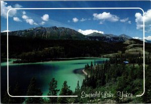 Continental Postcard Emerald Lake Yukon, Canada CF2