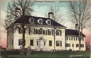 Washingtons Headquarters Morristown New Jersey NJ Postcard  