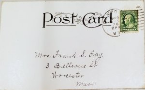 Bradford Vermont Hotel Low, Undivided Back Vintage Postcard U12790