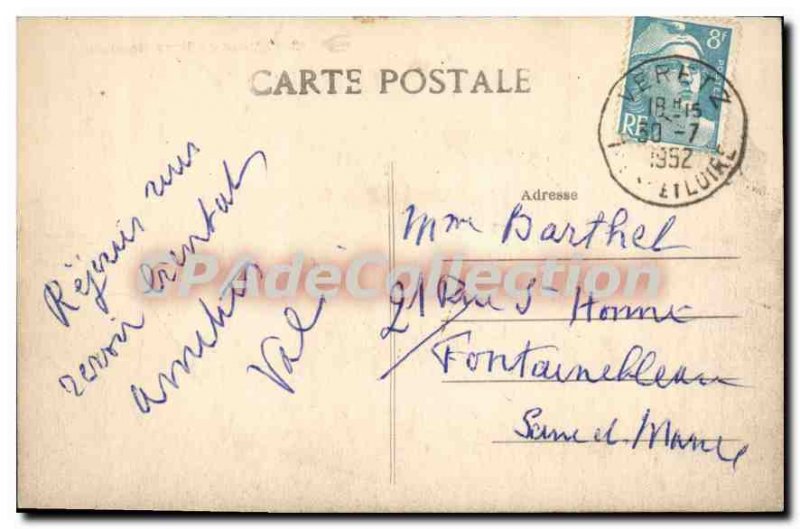 Postcard Old Chateau De Biron