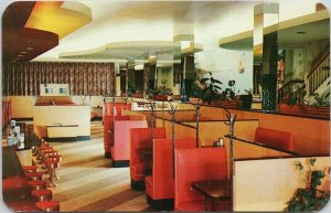 Lasalle Hotel Regina SK La Salle Dining Room Lunch Counter Unused Postcard E99