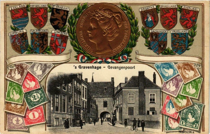 CPA s Gravenhage-Gevangenpoort DUTCH ROYALTY (873126)