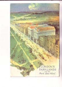 Colour Sketch, Parklands and Park Lane Hotel, London, England