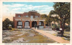 E2/ Grand Canyon National Park Arizona Az Postcard Verkamp's Store c1910