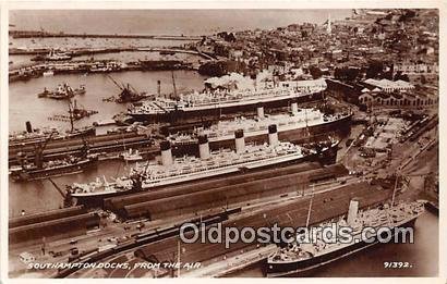 Southampton Docks Ship Unused 