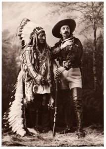 Sitting Bull and Buffalo Bill Western