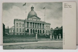 Boston Massachusetts,  State House Early Undivided Back c1905 Postcard C19