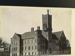 Postcard Antique View of High School in Moline, IL.        U4