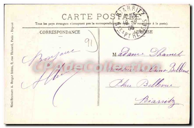 Postcard Old Chamarande General view from the Belvedere