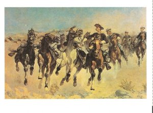 Western Scene Modern Spanish, West History Series Postcard. Size 15,5 x 10,5